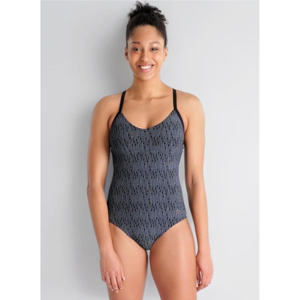 Arena Women's Black Bodylift B-Cup Swimsuit 1 Piece Swim Sz 32 New